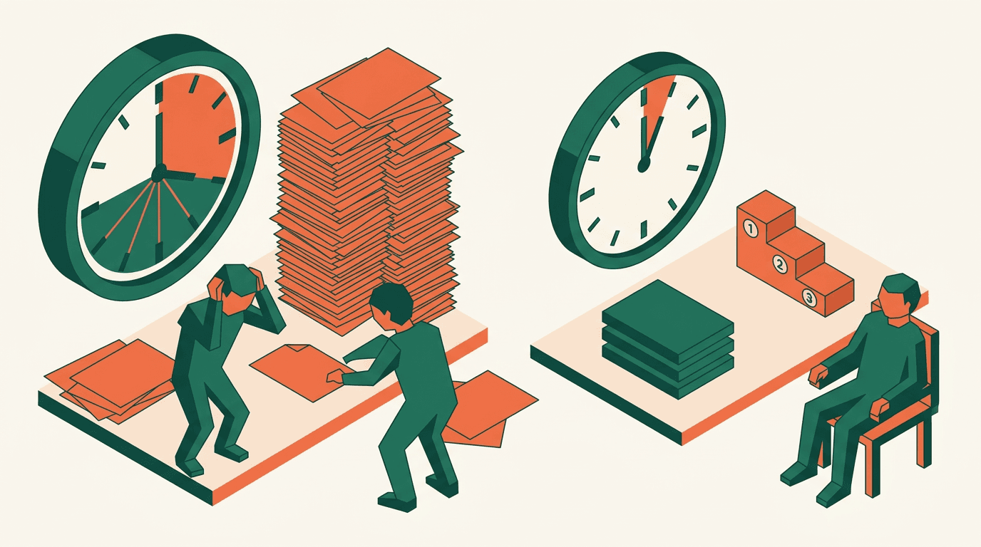 Up to 18 Hours Per Role: The Real Cost of Manual CV Screening