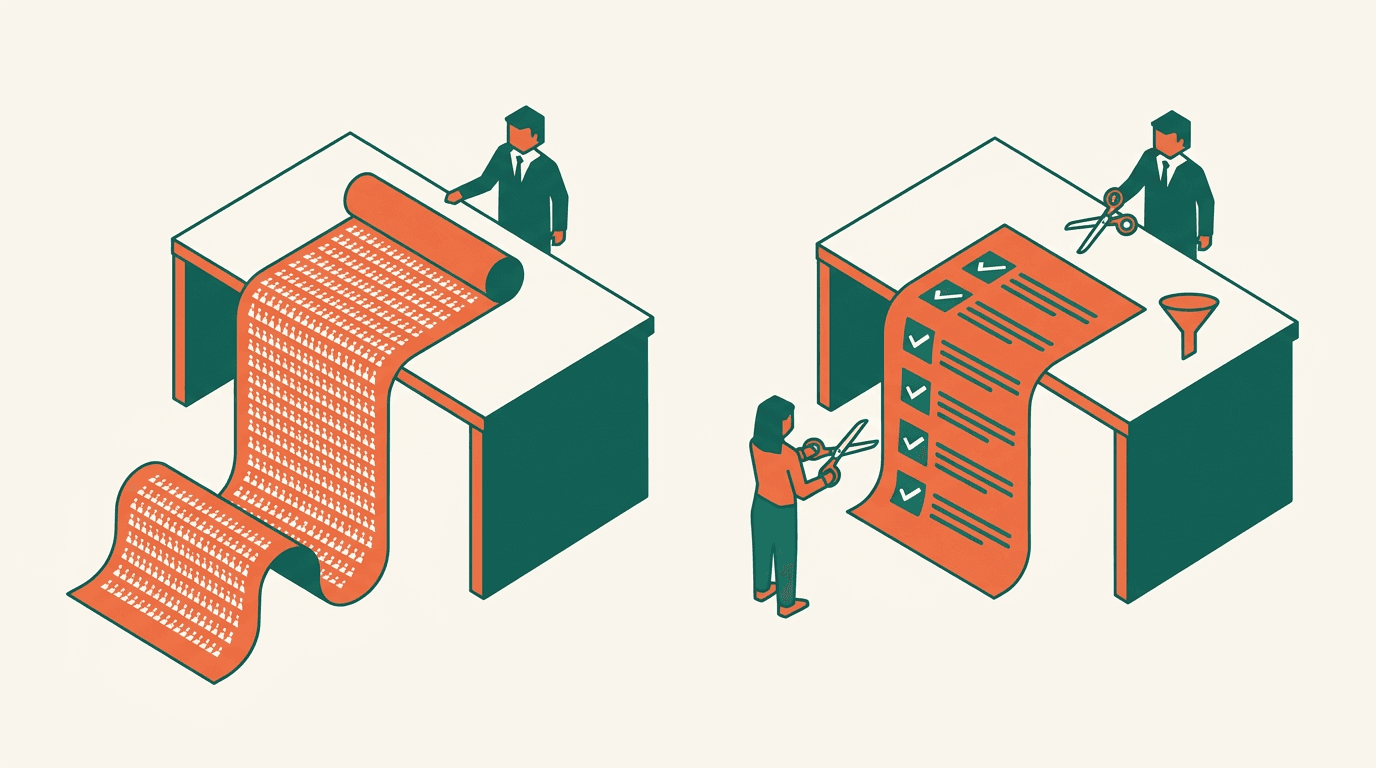 Longlist vs. Shortlist im Recruiting: Der Unterschied und wie KI dabei hilft